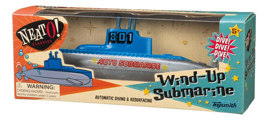 Neato! Classic Toys Wind Up Diving Submarine