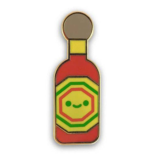 Lil Cholula Enamel Pin by 100% Soft