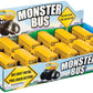 Monster School Bus, Pull Back Action, Die-Cast